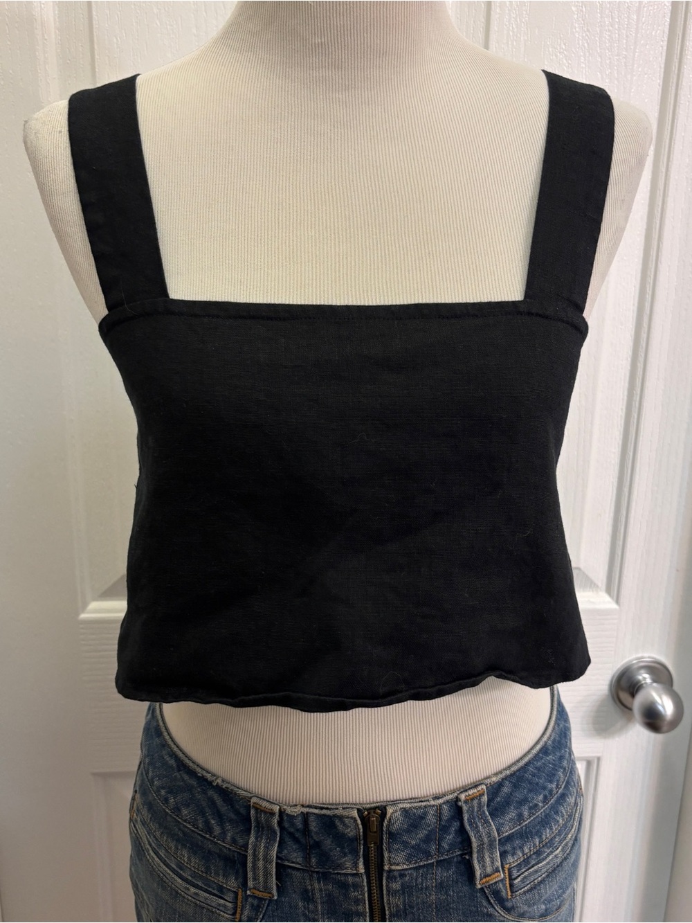 Reformation Lorin Linen Top